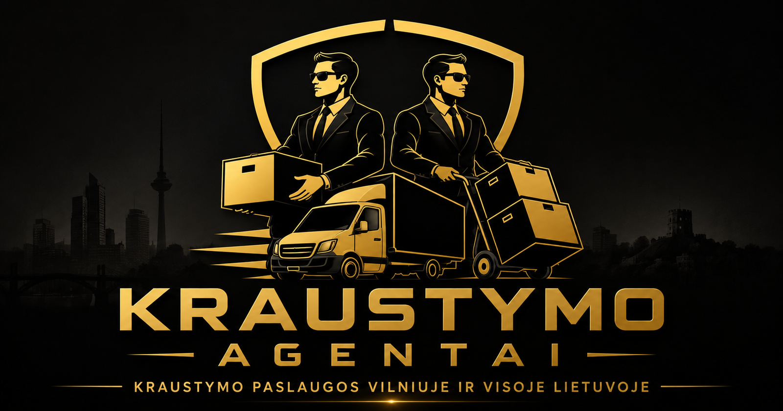 Kraustymo Agentai logo